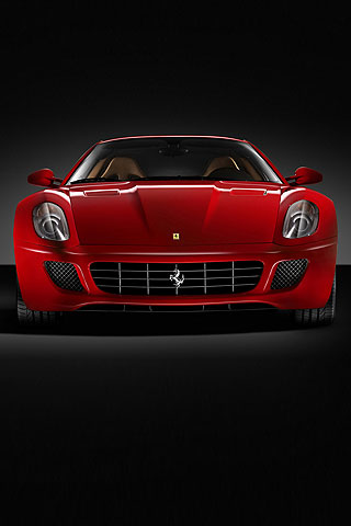 iPhone Ferrari 599 GTB Fiorano Free Wallpaper, Ferrari 599 GTB Fiorano