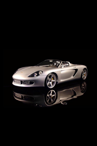 To put this Porsche Carrera GT iPhone Wallpaper on your iPhone rightclick