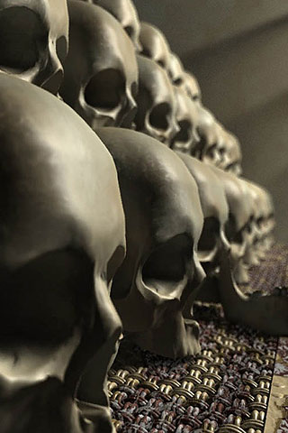 wallpaper skulls. skulls iPhone Wallpaper on