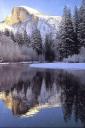 Winter mountain river (free iPhone wallpaper)