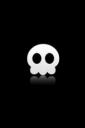 Bone Head Icon (free iPhone wallpaper)