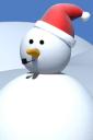 Snowman (free iPhone wallpaper)