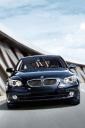 BMW 5 Series Sedan (550i) - On Road (free iPhone wallpaper)