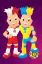 Euro 2012 - Slavek and Slavko (free iPhone wallpaper)